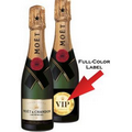 Moet Champagne Mini Favor Bottles